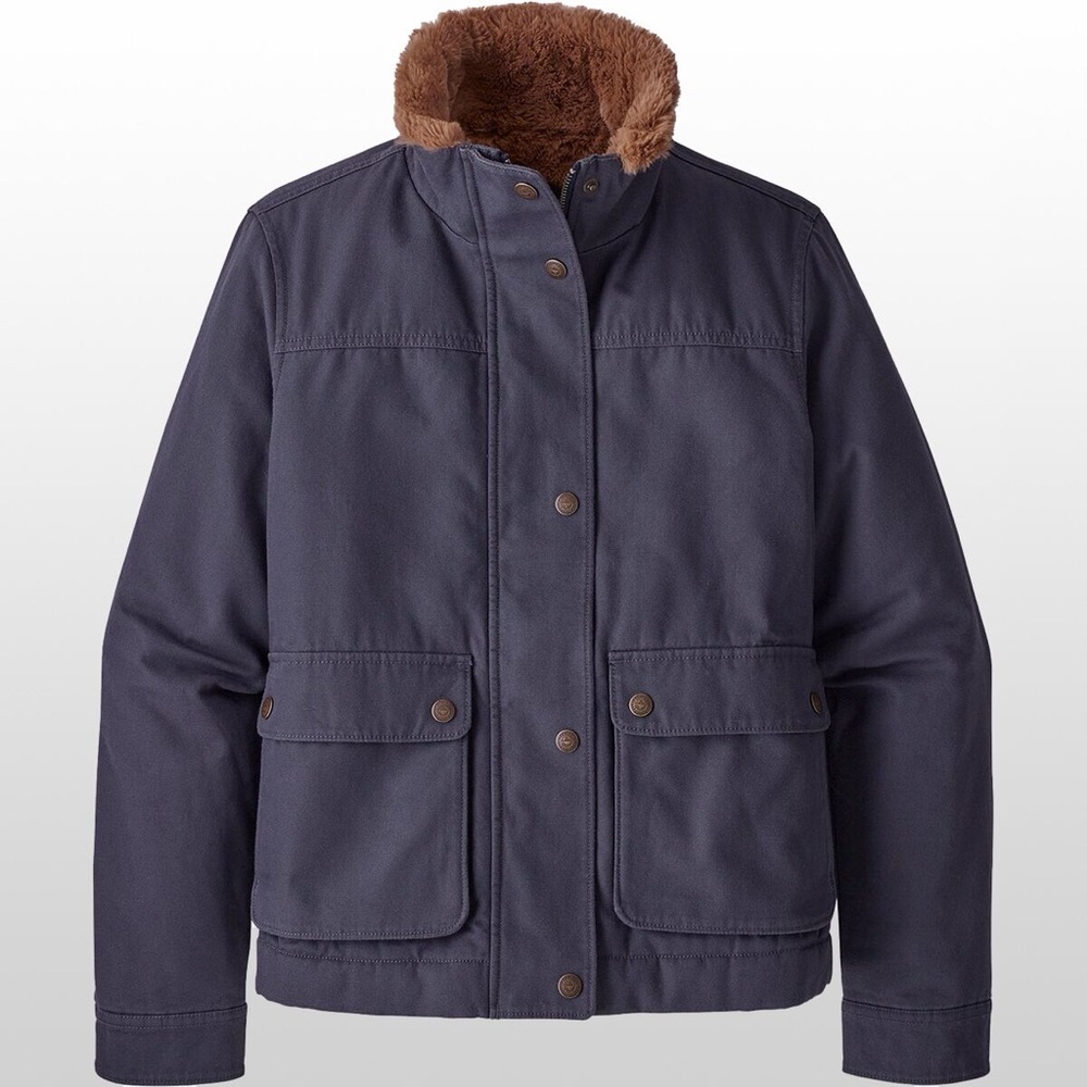 PATAGONIA Maple Grove Utility Barn Jacket- Women’s Size Medium, Dark Blue